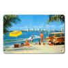 Pintura UV de Lata Transfronteiriça para Paisagem Marinha Amazon Hot Tin Painting