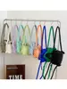 Bolso Cruzado de Algodón con Diseño de Nicho 2025, Bolso de Hombro Único Ligero y Versátil, Bolso de Mano Casual de Color Sólido, Moderno y Versátil