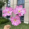 3 flores de cosmos artificiales grandes para decoración de bodas y del hogar, al por mayor