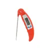 Termómetro Plegable para Cocina, Medición de Temperatura de Aceite, Pantalla Digital, Temporizador Electrónico, Termómetro para Hornear, Termómetro para Alimentos y Agua