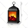 Venta directa de fábrica Lámpara de chimenea decorativa LED con llama simulada