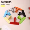 Clips Selladores de Cocina Color Acero Inoxidable Pintado en Spray Dorado, Clips para Bolsas de Snacks, Clips para Carpetas de Archivos, Clips Selladores, Pinzas para la Ropa