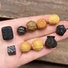 Accesorios para Tallado de Madera de Águila Oso Loto Madre DIY Wen Jugar Cuentas de Buda Accesorios Cadena de Teléfono Móvil Pulsera Colgante