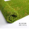 Planta de Musgo Artificial Pared de Césped Decoración de Paisajismo Fondo Musgo Blanco Eterno Musgo Gris Grande Paisaje de Plantas Verdes de Interior