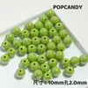 Cuentas Redondas Pequeñas Chapadas 10 mm Cuentas para DIY Accesorios Brillantes Hechos a Mano Material de Cuentas Aretes Pulsera Collar Joyería