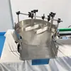 Versión Totalmente Eléctrica de Máquina Rellenadora de Líquidos Sin Fuente de Aire 4 Cabezales Aceite Esencial Licor Bebida Perfume Aceite Comestible Máquina Rellenadora Pequeña