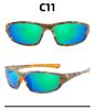 Lentes de sol polarizados de visión nocturna D120, lentes de sol deportivos polarizados para hombre, moda para exteriores, ciclismo, pesca