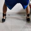 Correa de Hebilla de Pie de Tracción para Entrenamiento de Fuerza de Piernas Anillo de Hebilla de Pie para Pierna Protector de Hebilla de Cuerda Elástica Colgador de Portería Hebilla de Tobillo