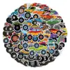 50/100 Peças de Adesivos de Grafite para Carro Caderno Skate Copo d'Água Mala Adesivos Decorativos de Grafite à Prova d'Água Atacado