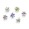Rinestones para Uñas Dongzhou 5mm Copo de Nieve Fondo Puntiagudo Rinestones Accesorios para Aretes DIY Lujo Ligero Elegante Flor Decoración para Uñas Rinestones