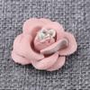 Accesorios de Ropa Fabricante de Flores Cuero Flor Pequeña de Cuero Ropa Zapatos Sombrero Accesorios Broche Pasador Joyería Flor de Tela