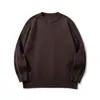 Suéter Ru Meng Inverno Estilo Japonês Dinheiro Antigo Gola Henley Retrô para Homens e Mulheres Solto Casual Estilo Preguiçoso Malha Versátil