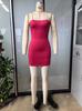 Vestido Colado Amazon Transfronteiriço, Vestido Mini Bodycon Liso Sem Alças Romântico e Elegante para Mulheres, Disponível Exclusivamente para Vendas Transfronteiriças