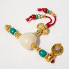Set de Accesorios de Vidrio Sherpa de Tres Vías Color Dorado Arena para Pulseras, Collares y Colgantes Hechos a Mano DIY, Accesorios de Joyería de Moda