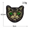 Bordado de Lantejoulas Premium Três Gatos Animal de Estimação Fofo Bordado de Computador Bordado Cartoon Patche de Tecido Patche Adesivo Carimbo de Tecido