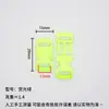 Suministro en Stock de Hebillas de Presión Pequeñas de Colores de 1 cm, Hebillas de Plástico Ajustables, Pulseras para Exteriores, Hebillas de Presión Pequeñas de Colores de 10 mm