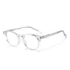 Armazón de Gafas Retro Personalizado de Nicho Anti-Luz Azul para Miopía para Hombres y Mujeres 8651 Armazón Negro Versión Coreana Sencilla Armazón de Espejo Plano Tr90