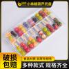 Mini Caja de Embalaje para Fruta Confitada Bandeja Exhibidora Bandeja Separada de Plástico PET Mini Brochetas de Fruta Confitada Suministro