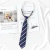 Jk Estudiante Academia Estilo Rayas Corbata Japonesa Versátil Corbata Jk Negra Nuevo Modelo Corbata Dk Corbata Pequeña Niños Niños Rojo