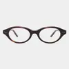 Gm Nuevo Marco Ovalado Corori Espejo Plano Artístico Plano Gafas de Gama Alta Marco de Gafas de Placa para Mujer Gafas para Miopía