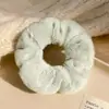 Círculo de cabelo de pelúcia grande círculo intestinal fada outono e inverno novidades corda de cabeça doce feminina simples all-match feminino cocar corda de cabelo