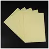 Suministros del Fabricante Material Autoadhesivo Transparente Pet Impresión Láser 2.5C, Material Autoadhesivo A4 Impermeable Resistente a Rayones 5C Ahora Disponible
