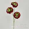 Casamento Estilo Chinês Estilo Vermelho Decoração de Guia de Estrada Arranjo de Flores Artificiais Flor de Teto Cerimônia de Noivado Arranjo de Banquete Arte com Flores Artificiais de Casamento