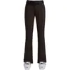 Pantalones de Esquí Nuevos para Mujer, Elásticos Ajustados, Doble Tabla, Forrados de Polar, Profesionales Cortavientos, Impermeables, Transpirables, Color Sólido, Pantalones de Esquí de Comercio Exterior
