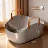 Arenero Anti-Salpicaduras Grande Portátil Bolso de Mano Viaje en Coche Baño Bolso de Mano para Casa Arenero para Gatos