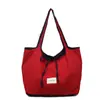 Moda 2025 Nuevo Versátil Estilo Coreano Simple Retro Versátil Elegante Lazo Un Solo Hombro Cruzado Bolso Pequeño