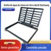 Tampa de grelha de ferro fundido dúctil para canaleta de drenagem, com base inferior, tampa de grelha, quadro de poço, tampa de bueiro de ferro fundido, grelha para chuva forte