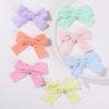 Otoño e Invierno color caramelo dulce lindo lazo DIY tocado accesorios para el cabello pasador femenino material al por mayor para accesorios de funda de teléfono