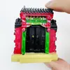 Ímã de Geladeira Cultural e Criativo de Resina Criativo Pequim Tradicional Quatro em Um Porta de Pátio Adesivo Magnético Souvenir Cultural de Viagem Souvenir