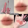 Batom Líquido Gege Bear Powder Mist Fluffy Lip Mud Delicado e Macio Matte Matte Liso Sedoso Batom de Beleza Transfronteiriço para Mulheres