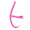 Tubo de respiración para apnea estrictamente seleccionado tubo de respiración frontal húmedo portátil equipo de snorkel de silicona completa respirador venta al por mayor