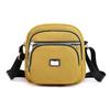 Bolso bandolera de nailon para mujer, de color liso, estilo informal, para madres, ideal para el verano, ideal para el móvil.