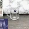 Caneca de café de vidro Langxu caneca pequena chá perfumado chá xícara de chá xícara de café da manhã decalques de alta temperatura flor assada leite água Copo
