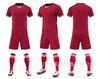 Traje de fútbol masculino estampado para adultos y niños, traje de entrenamiento de competición, uniforme de equipo para estudiantes de primaria, camiseta deportiva de fútbol de manga corta para mujer