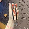 Cadena para Teléfono Creativa de Cuero PU Correa de Muñeca Llavero Colgante Serie Miu Correa de Mano para Bolso Llavero Accesorio Pequeño
