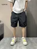 Pantalones Cortos Funcionales de Secado Rápido Transpirables Casuales de Cinco Puntos para Exteriores Verano Nuevo Estilo Hebilla de Cinturón Ropa Exterior Pantalones Cortos Deportivos para Hombre
