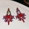 Pendientes Vintage de Plata con Aguja y Diamantes, Forma Cuadrada, Pendientes Retro de Alta Gama para Otoño e Invierno, Pendientes Exquisitos Versátiles para Mujer