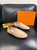 Mocasines Slip-On Cosidos a Mano de Cuero Gamuzado Transfronterizos L Suela Ultra-Delgada Suave Slip-On Casuales para Hombre para Viajar al Trabajo y Ocio Comercio Exterior
