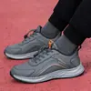 Sapatos para Idosos, Sapatos Esportivos de Couro Repelente à Água Outono, Sapatos Masculinos, Sapatos Leves Antiderrapantes para Mãe, Sapatos Casuais Esportivos para Caminhada Femininos