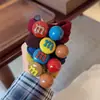 Gomas elásticas para el pelo de cuentas de color sólido coreanas y japonesas para mujer, Nuevas y sencillas diademas lindas que no dañan el cabello, Accesorios para el cabello al por mayor