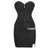 Espartilho de corte europeu e americano Zíper exclusivo transfronteiriço Body Shaping Suit Corset Cintura Abdômen Shaping Saia Body Shaping Skirt