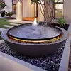 Fonte Paisagem Aquática Água Corrente Jardim Pátio Simples Moderno Criativo Sala de Estudo Bacia de Pedra para Água Piso de Villa Decoração Japonesa Não