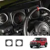 Adecuado para 25 modelos de Suzuki Jimny Nomade, kit completo de modificación interior con textura de fibra de carbono para Jimny