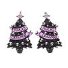 Aretes, Collar, Llavero, Colgante para Bolso de Calcetines Navideños de Terror Acrílico de Doble Cara de Venta Caliente Transfronteriza