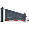 Aleación de Aluminio Eléctrica Puerta Colgante Empresa Gobierno Villa Fábrica Inteligente Colgante Transporte Aéreo Telescópica Plegable Portón Industrial