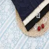 [Novo Yuchang] Vestido feminino primavera e verão tecido de moda renda de alta qualidade algodão brocado série de flores tridimensionais 1433